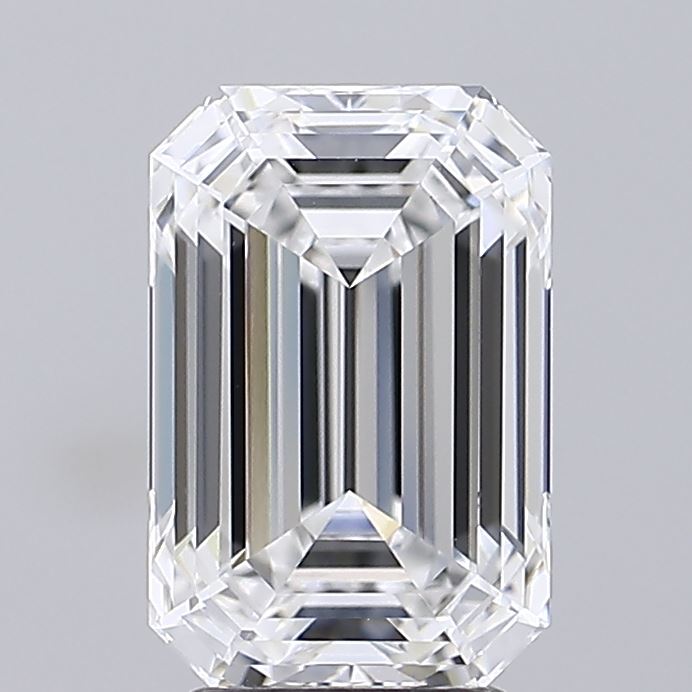 Emerald cut 4.14ct E VS1