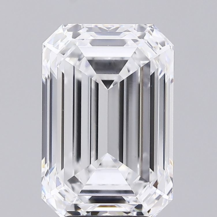 4.13 ct. emerald Lab Grown Diamond front image