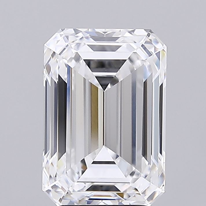 4.12 ct. emerald Lab Grown Diamond front image