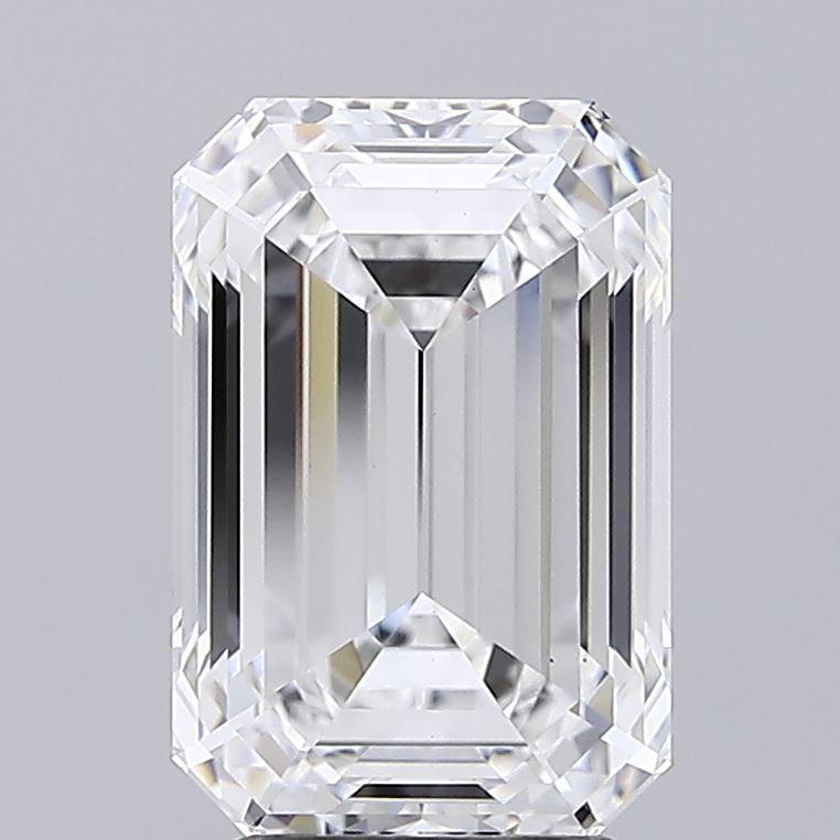 4.10 ct. emerald Lab Grown Diamond front image