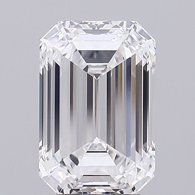 Emerald cut 4.08ct E VVS1