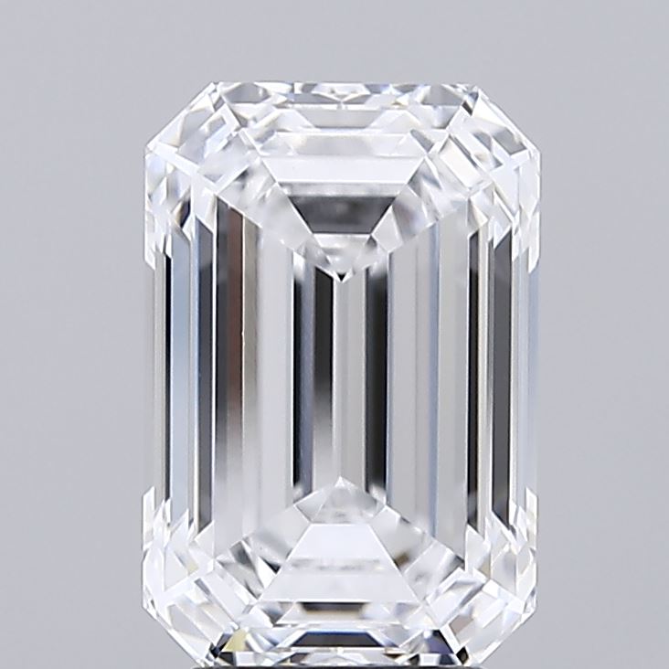 4.06 ct. emerald Lab Grown Diamond front image