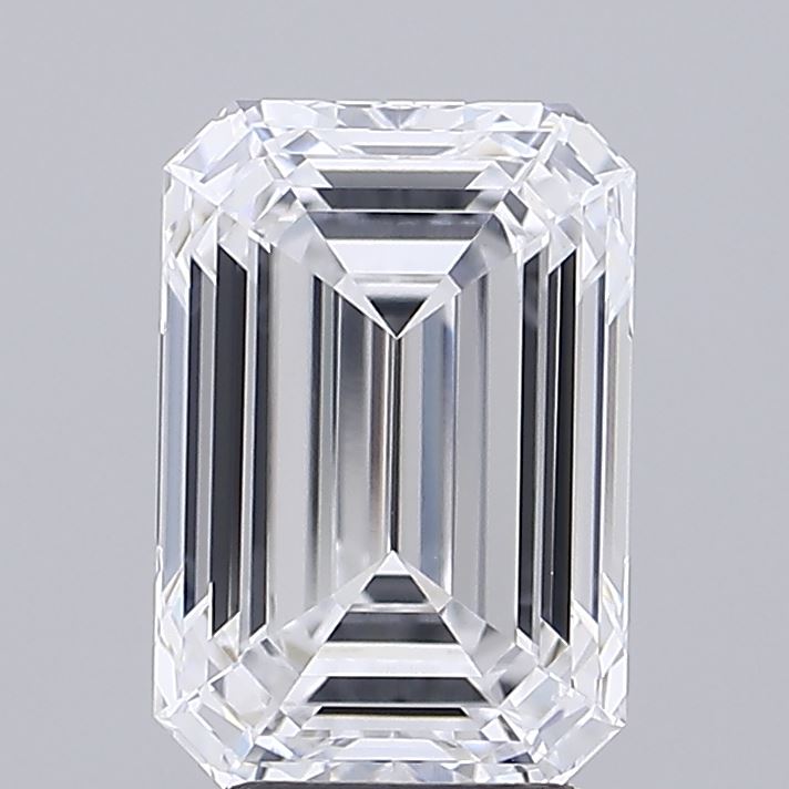 3.99 ct. emerald Lab Grown Diamond front image