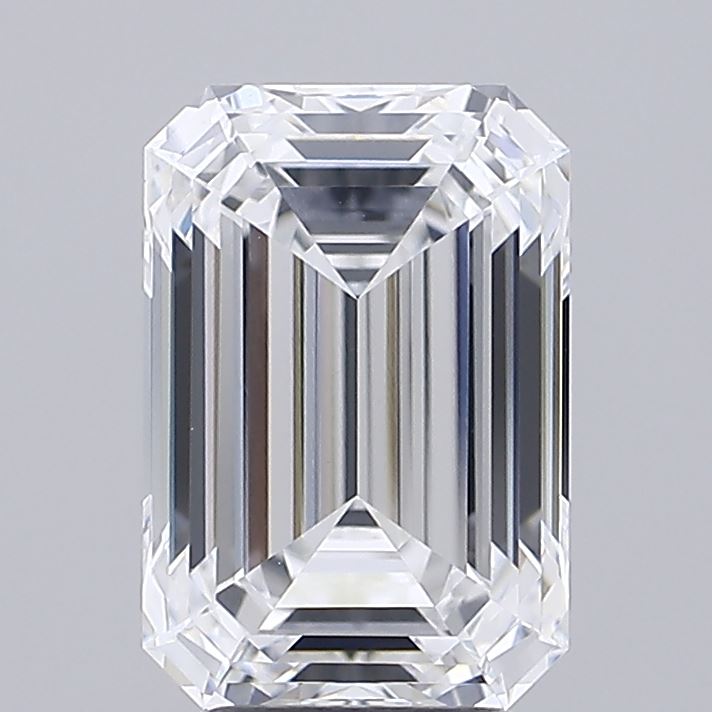 3.99 ct. emerald Lab Grown Diamond front image
