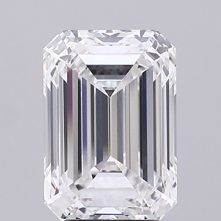 3.96 ct. emerald Lab Grown Diamond front image