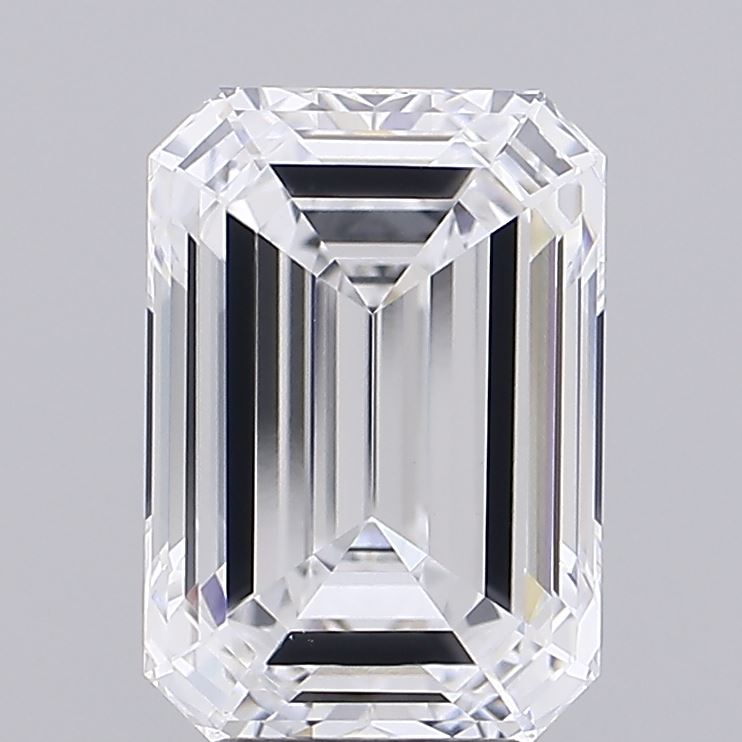 3.94 ct. emerald Lab Grown Diamond front image