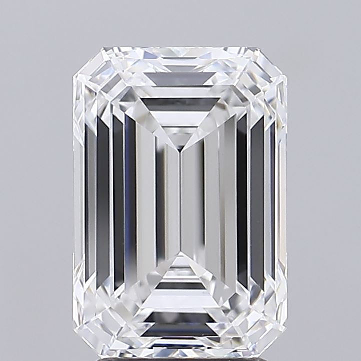 3.93 ct. emerald Lab Grown Diamond front image