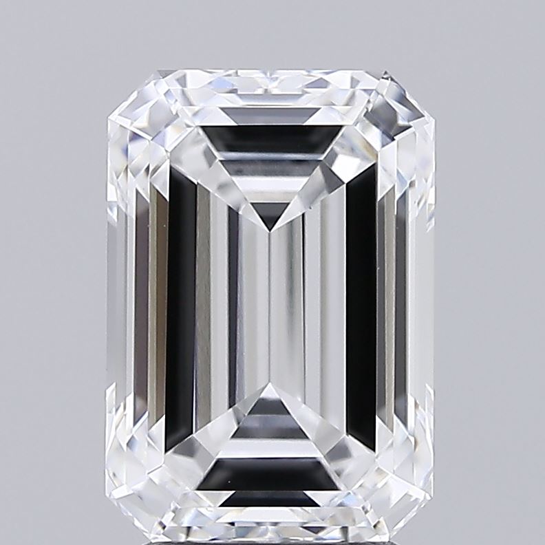 3.90 ct. emerald Lab Grown Diamond front image