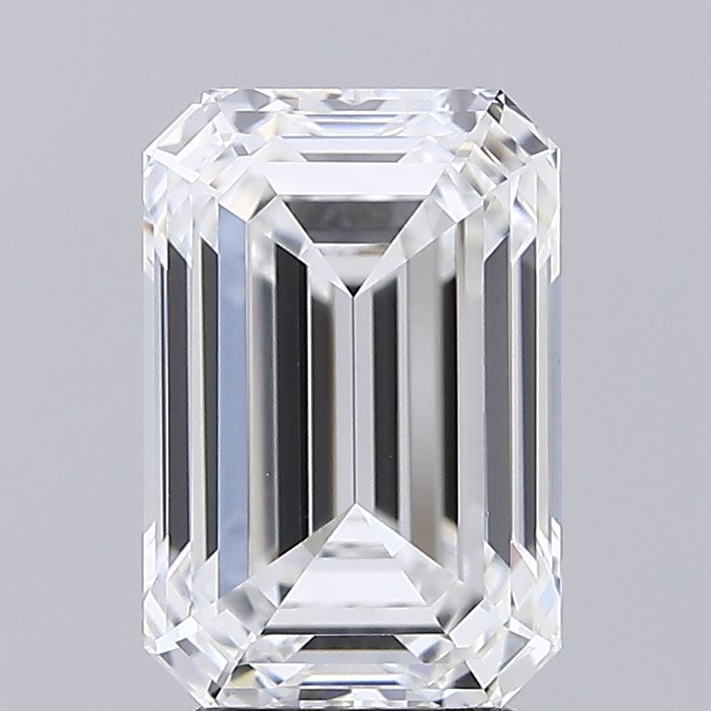 3.87 ct. emerald Lab Grown Diamond front image