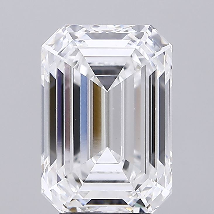 3.84 ct. emerald Lab Grown Diamond front image