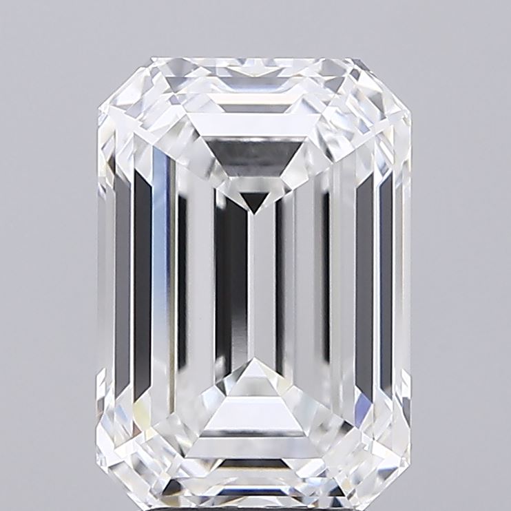 3.78 ct. emerald Lab Grown Diamond front image