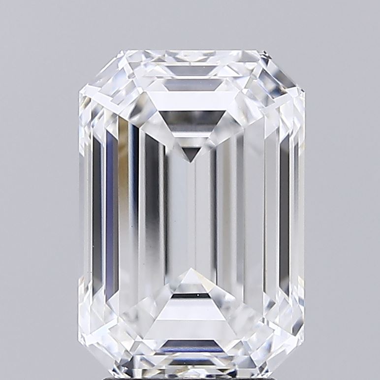 3.77 ct. emerald Lab Grown Diamond front image