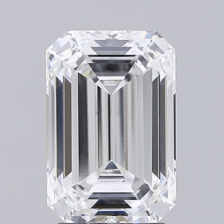 3.04 ct. emerald Lab Grown Diamond front image