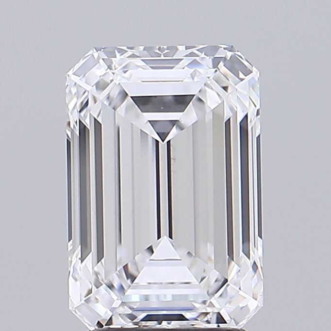 3.01 ct. emerald Lab Grown Diamond front image