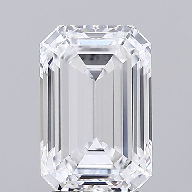 2.95 ct. emerald Lab Grown Diamond front image