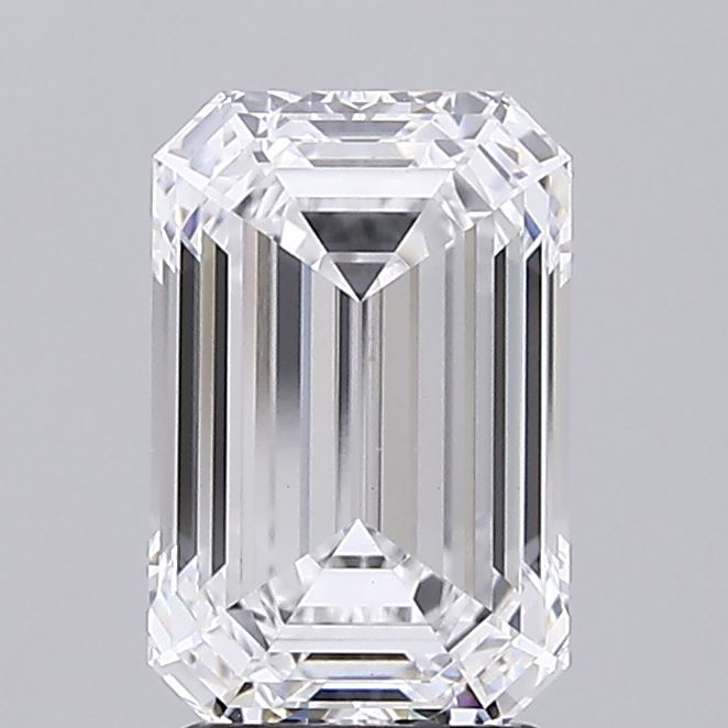 2.82 ct. emerald Lab Grown Diamond front image