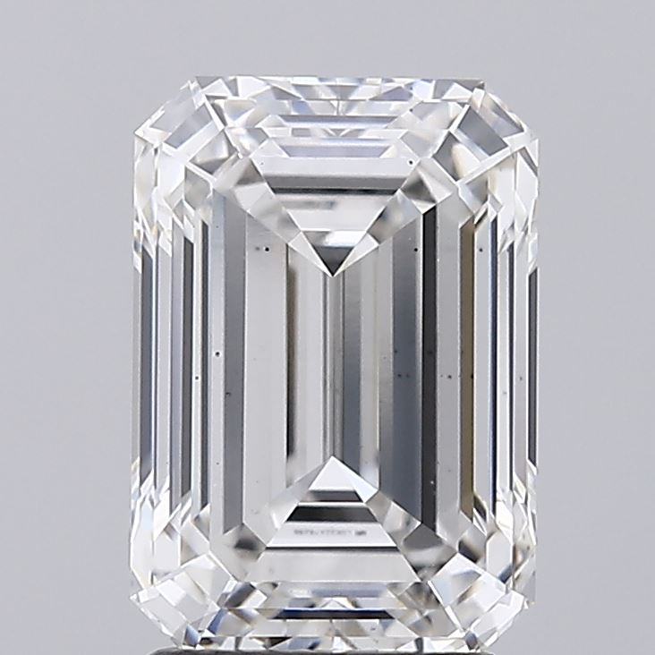 2.80 ct. emerald Lab Grown Diamond front image