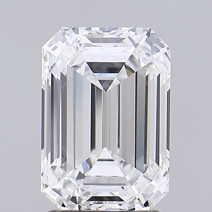 2.73 ct. emerald Lab Grown Diamond front image