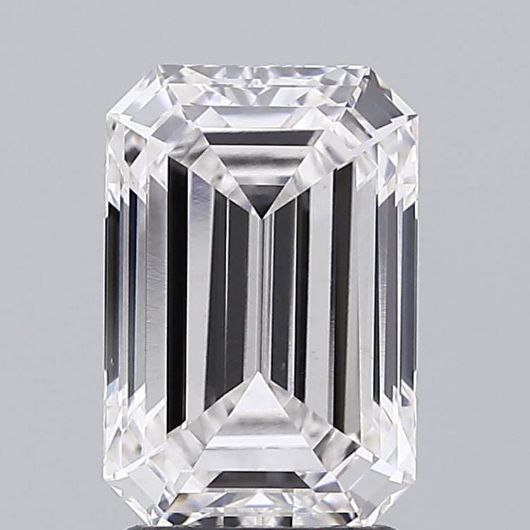 2.73 ct. emerald Lab Grown Diamond front image