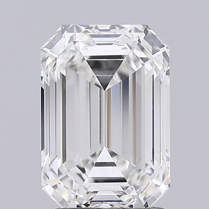 2.32 ct. emerald Lab Grown Diamond front image