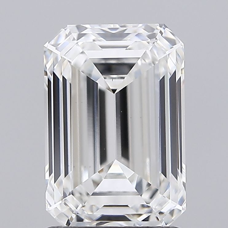 1.70 ct. emerald Lab Grown Diamond front image