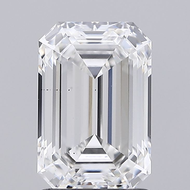 1.64 ct. emerald Lab Grown Diamond front image