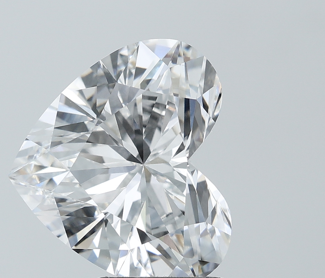 Heart 6.27ct F VVS2