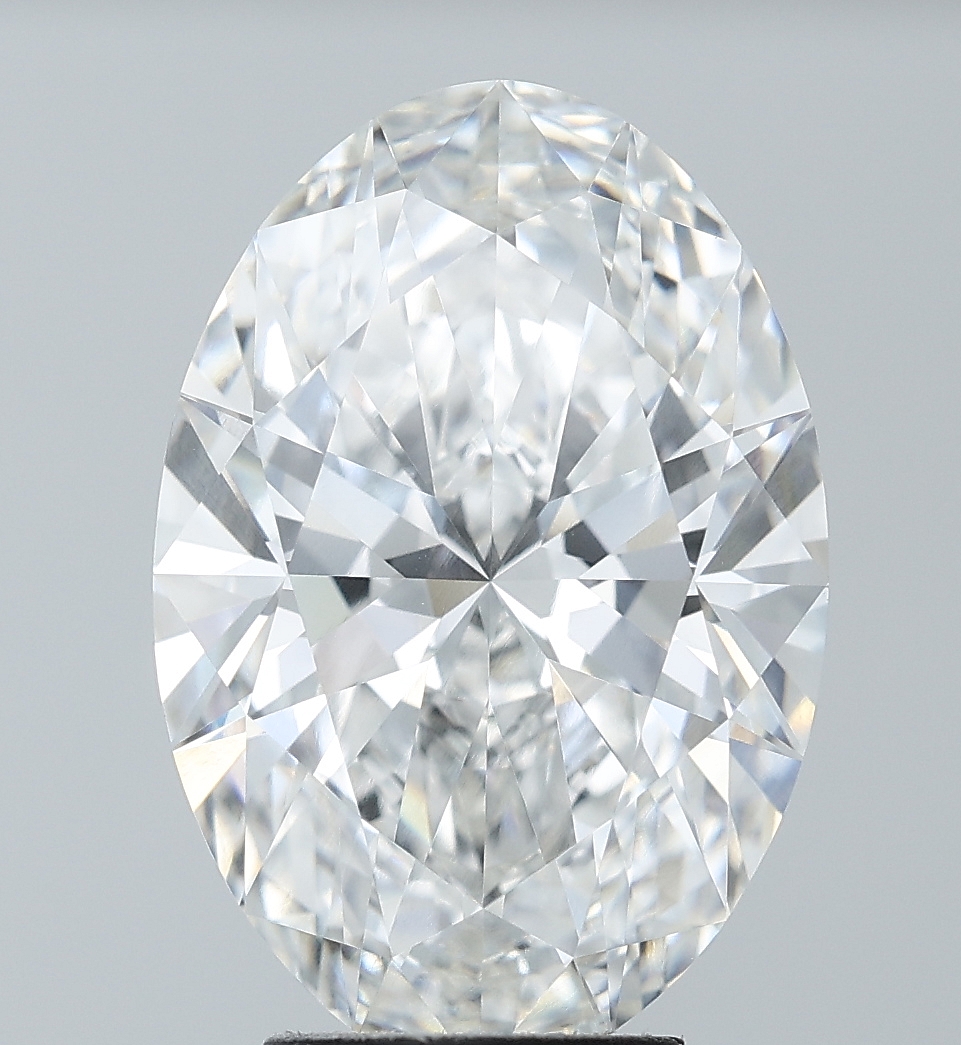 Oval 6.64ct F VVS2