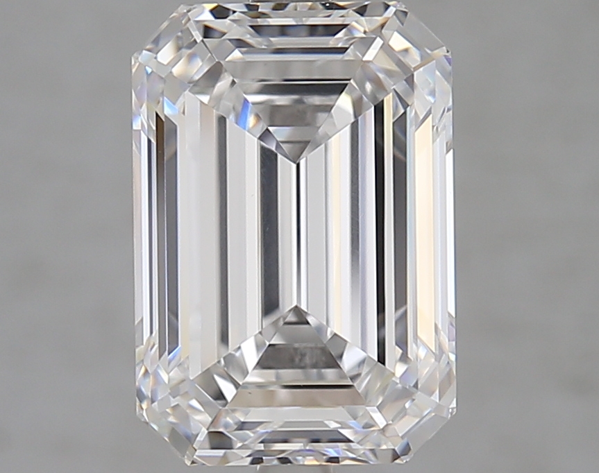 Emerald cut 4.02ct D VVS2