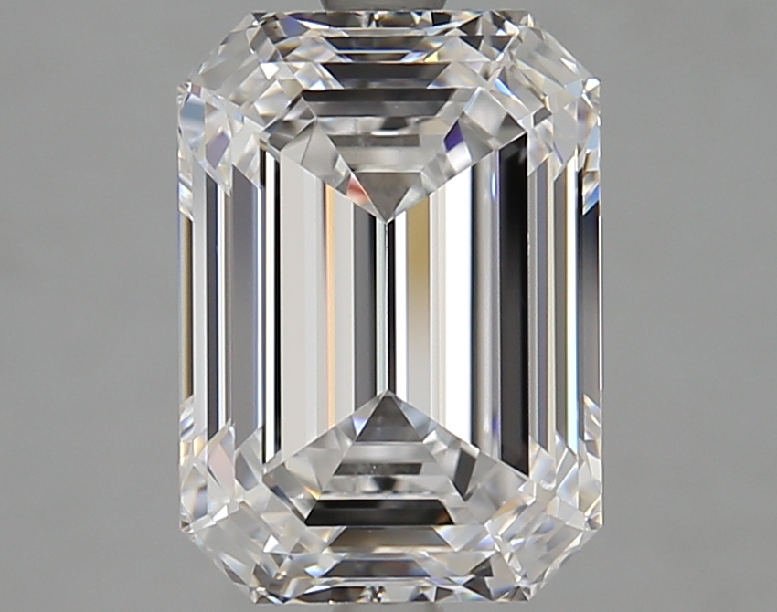 Emerald cut 4.02ct D VVS2