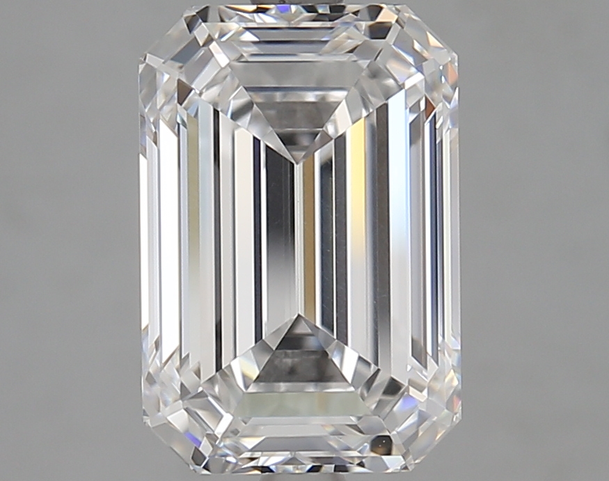 Emerald cut 4.03ct D VVS1