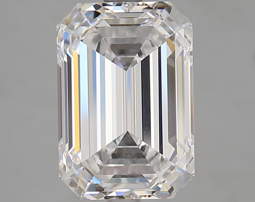 Emerald cut 4.10ct D VS1