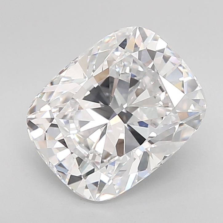 3.9ct Cushion D FL GIA