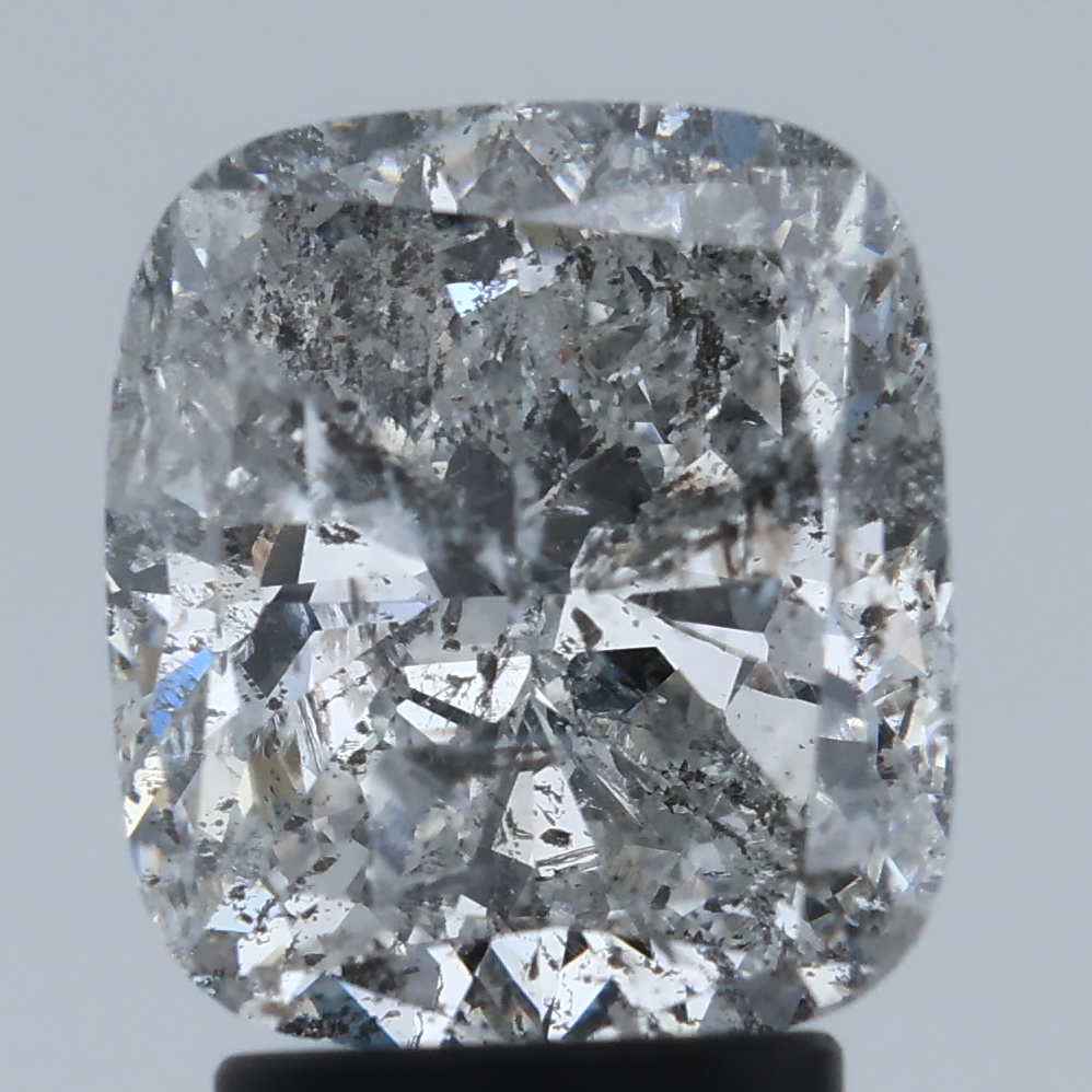 Cushion 3.01ct F I2