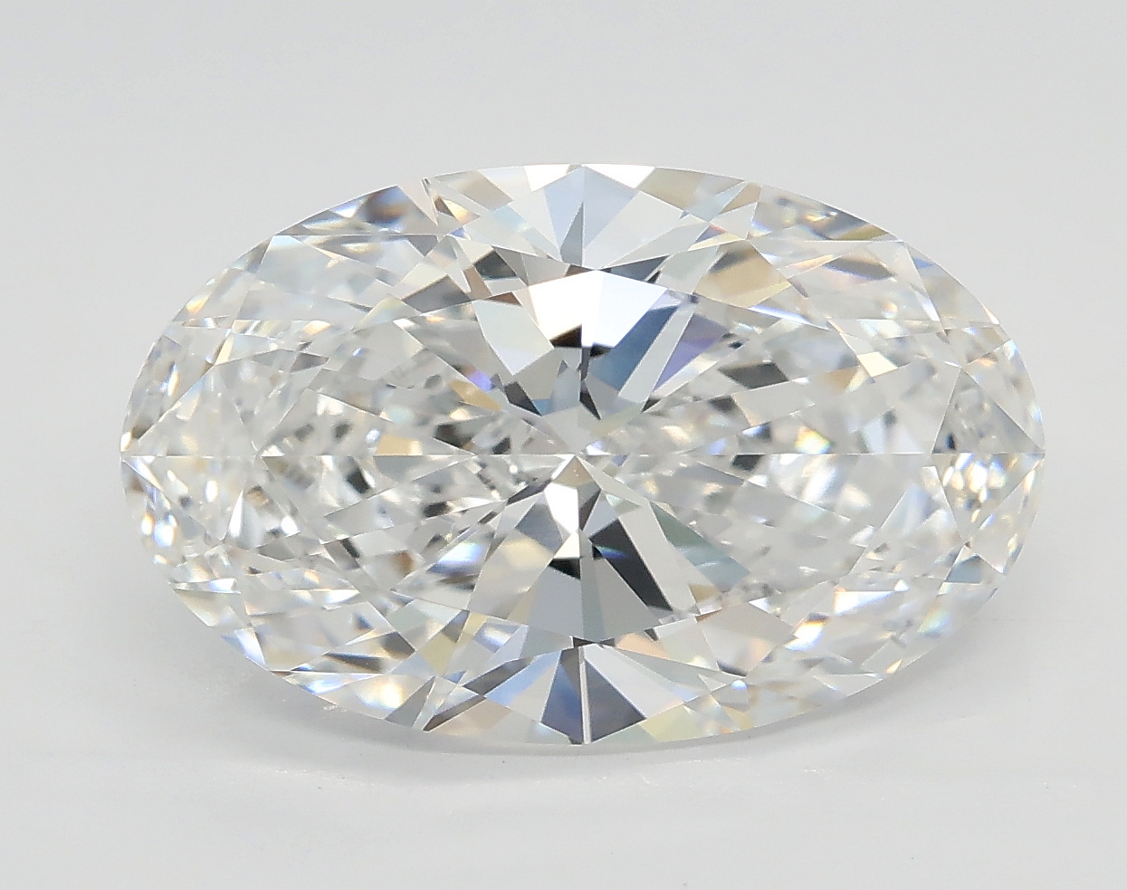 Oval 4.02ct E VVS2