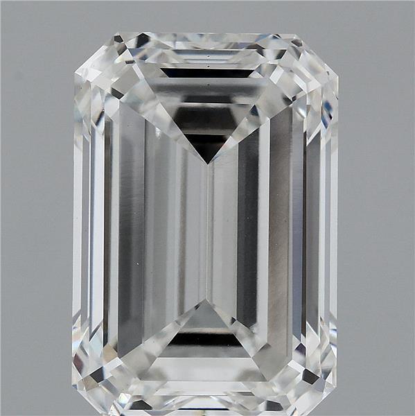 8.03 Carat Emerald Cut F VVS2 Diamond - view 1