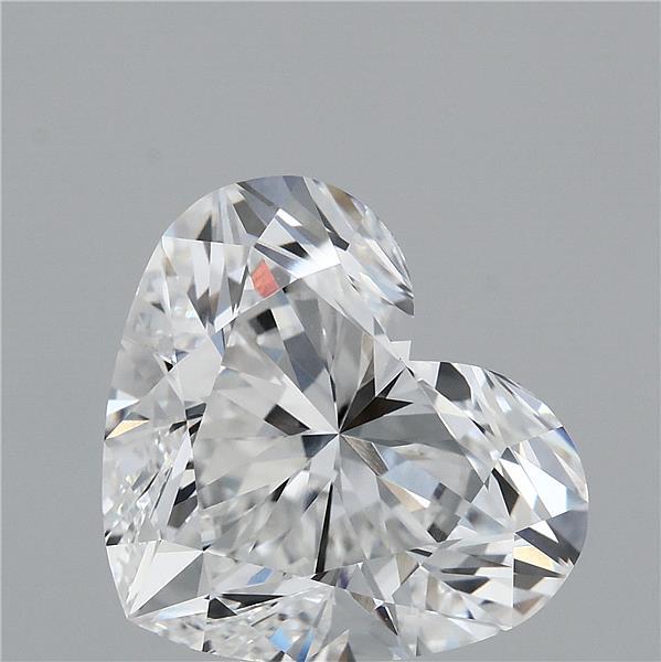7.23 Carat Heart Cut E VVS2 Diamond - view 1