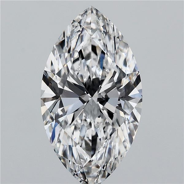 Marquise 6.52ct E VVS2