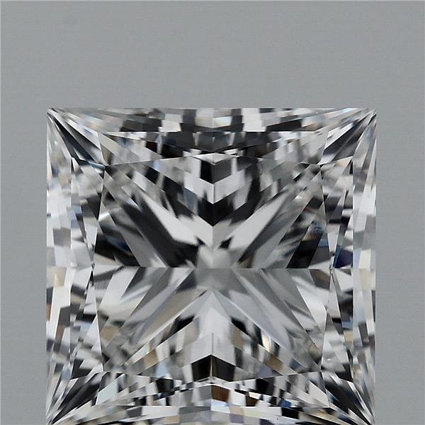 5.40 ct. princess Lab Grown Diamond front image
