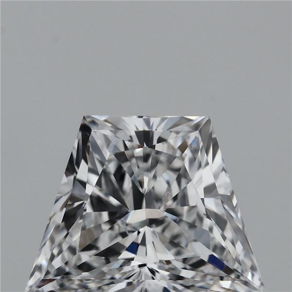 3.20 Carat Trapezoid Cut D VVS1 Diamond - view 1