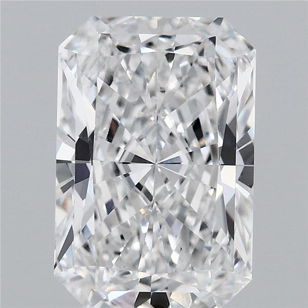 3.17 Carat Radiant Cut E IF Diamond - view 1