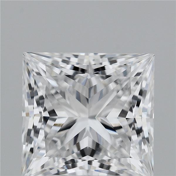 3.12 ct. princess Lab Grown Diamond front image