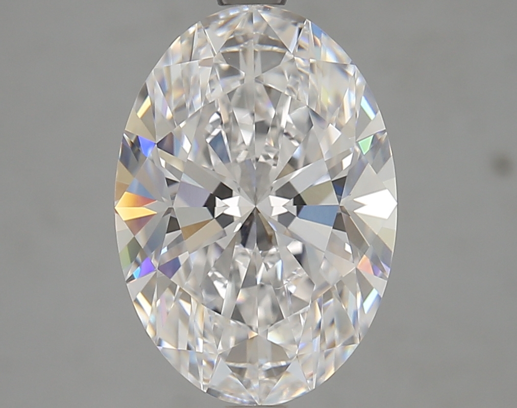 4.1ct Oval D VVS1 GIA