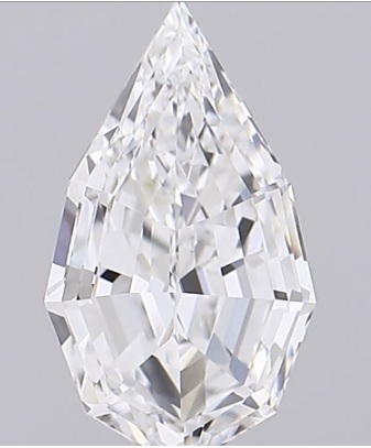 Pear 3.08ct E VS1