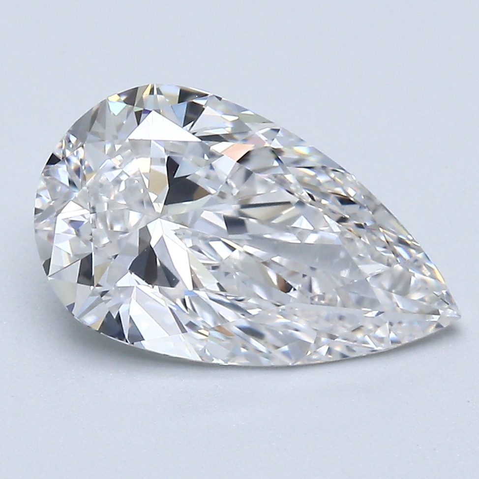 Pear 2.51ct F VVS1