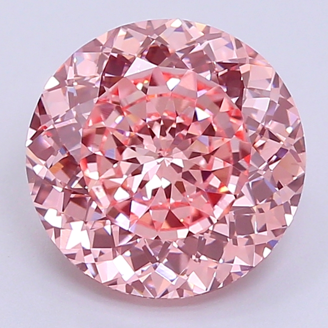 3.0ct PORTUGUESE Fancy Vivid Pink VS2 IGI