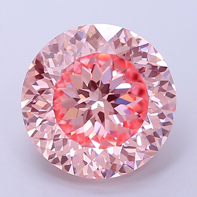 3.0ct PORTUGUESE Fancy Intense Pink VS1 IGI
