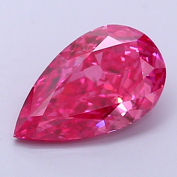 1.2ct Pear Fancy Vivid Pink SI1 IGI