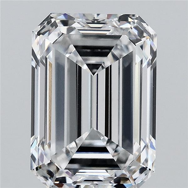 Emerald cut 4.24ct D VVS1