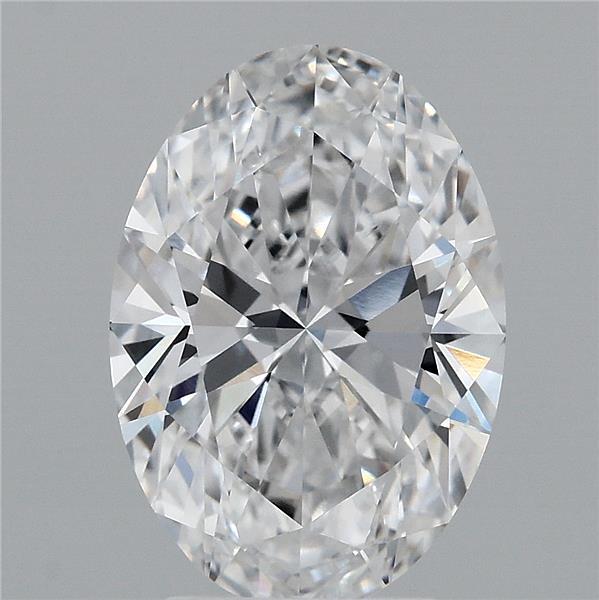 3.38 Carat Oval Cut D VVS1 Diamond - view 1